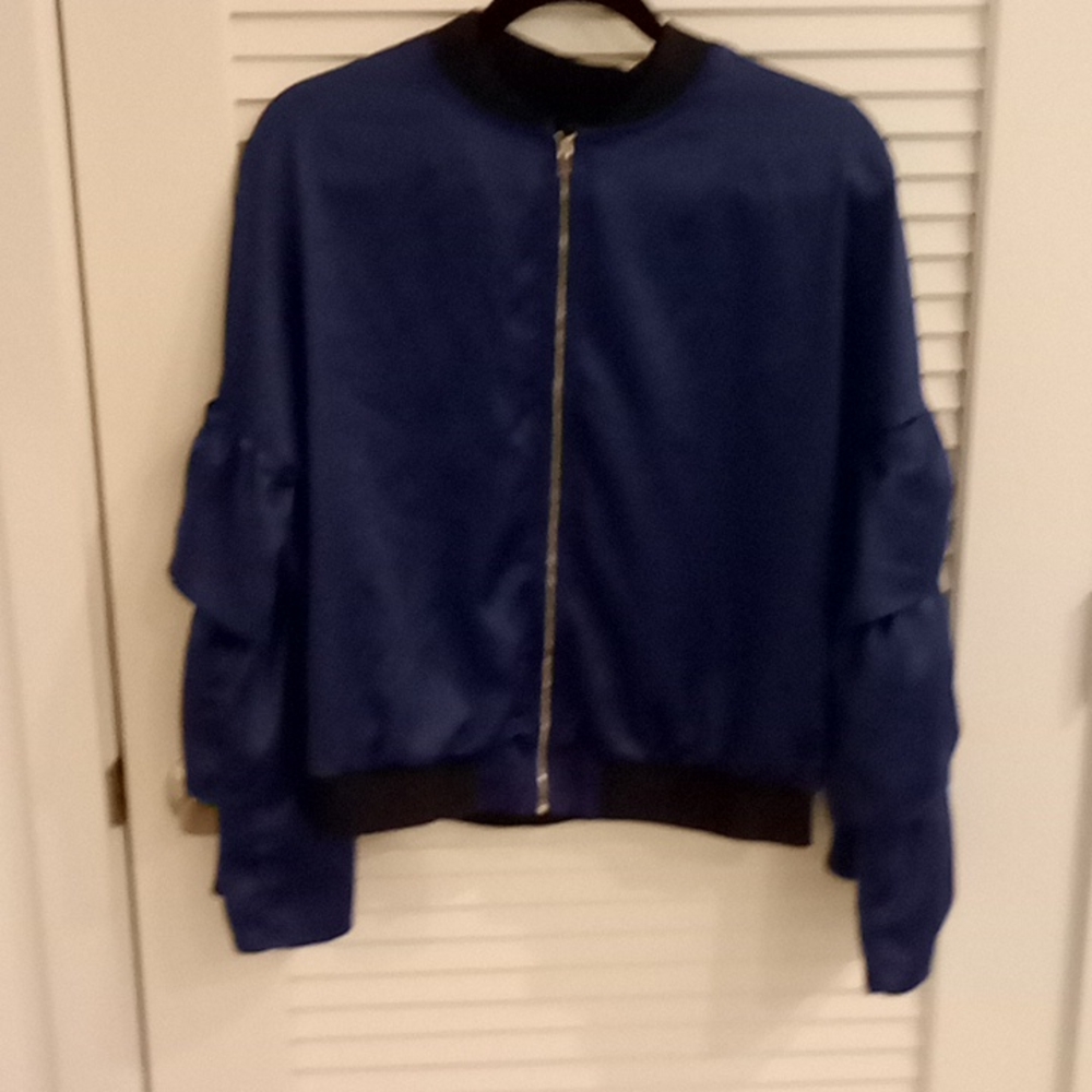 Shein medium satin jacket